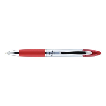 ZEBRA PEN Z-Grip MAX Ballpoint Pen, Red, Medium, PK12 22430